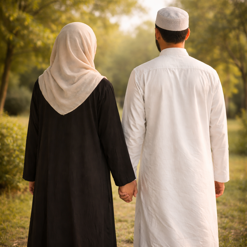 Muslim couple